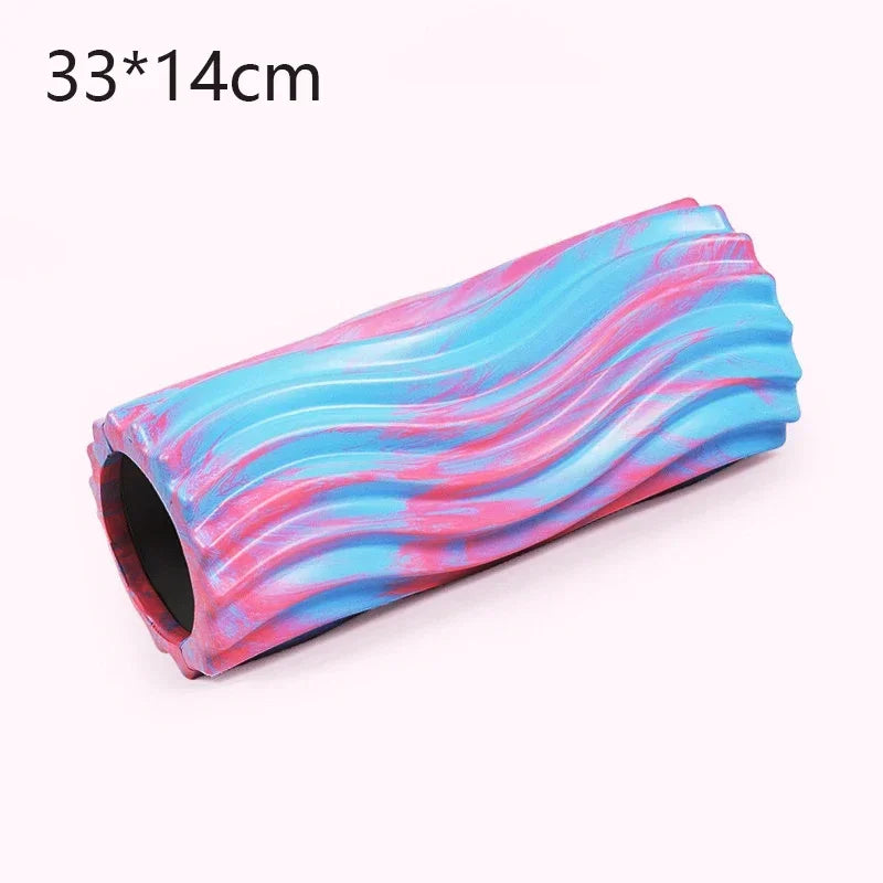 Iridescent Wave Foam Roller