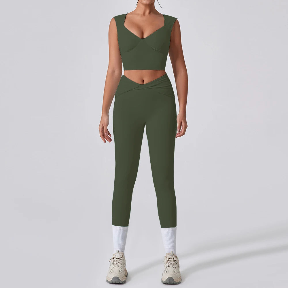 High-Waist Yoga Set