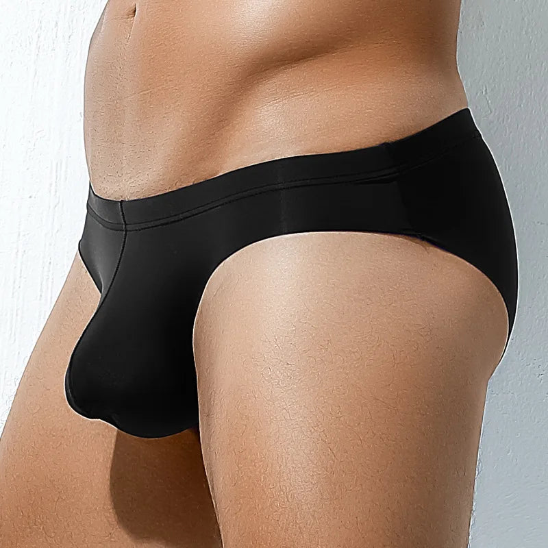 Ice Silk Breathable U-Pouch Briefs