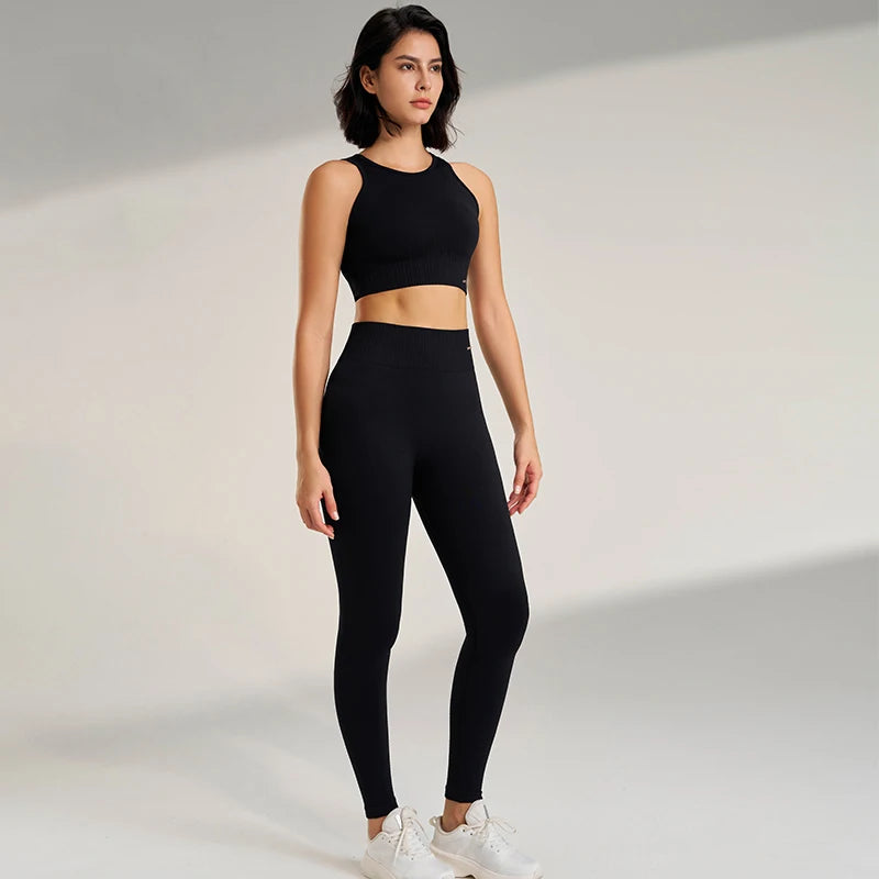 Seamless High Waist Yoga Set