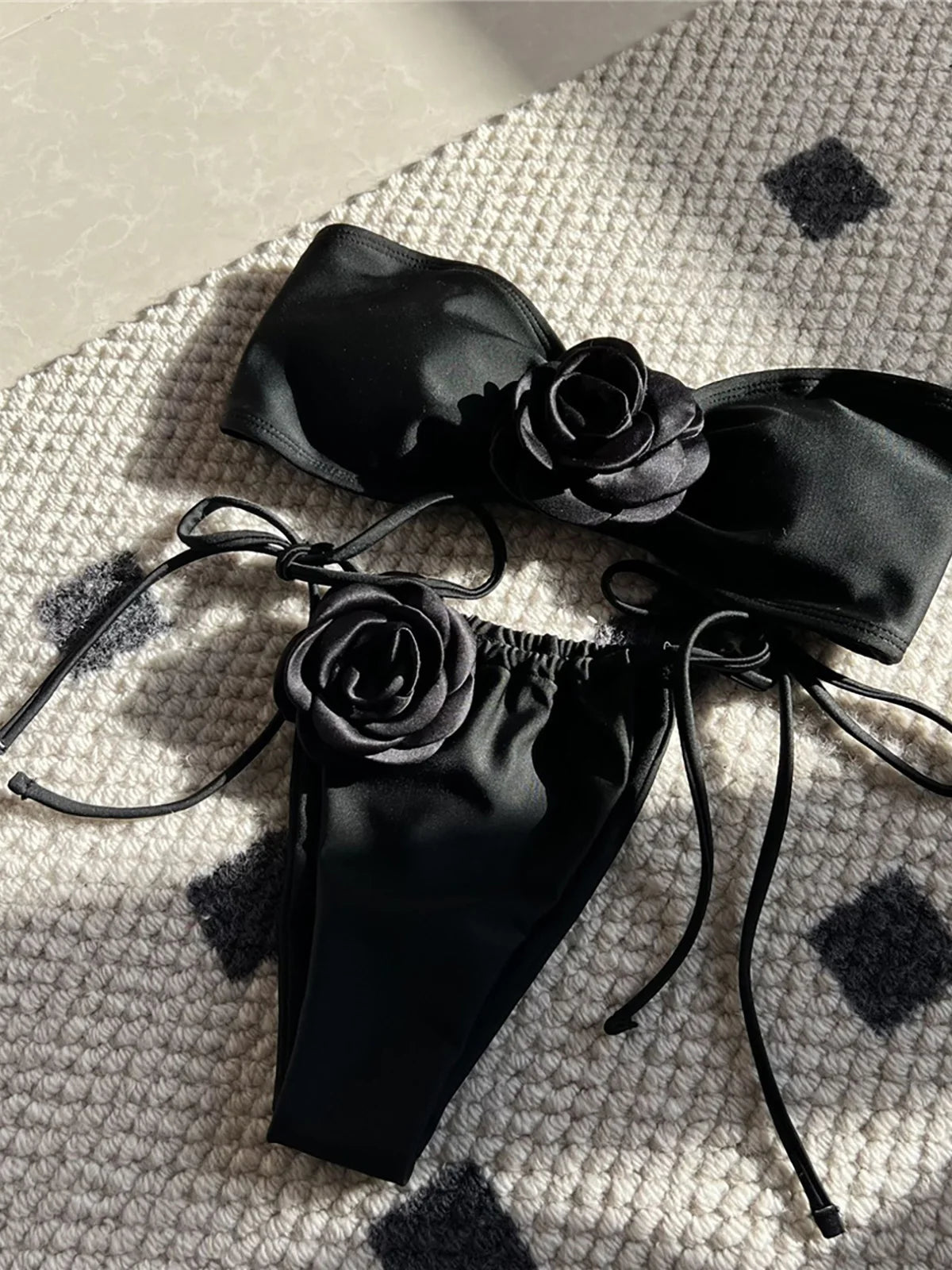 3D Floral Bikini