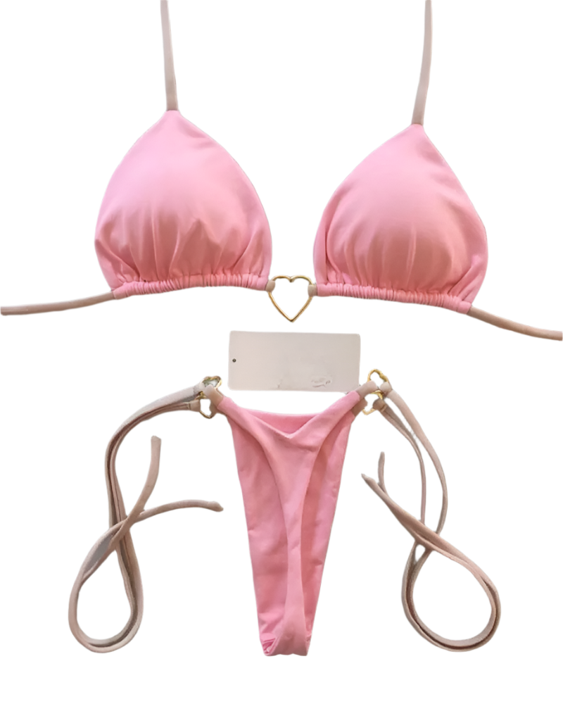Halter Triangle Thong Bikini