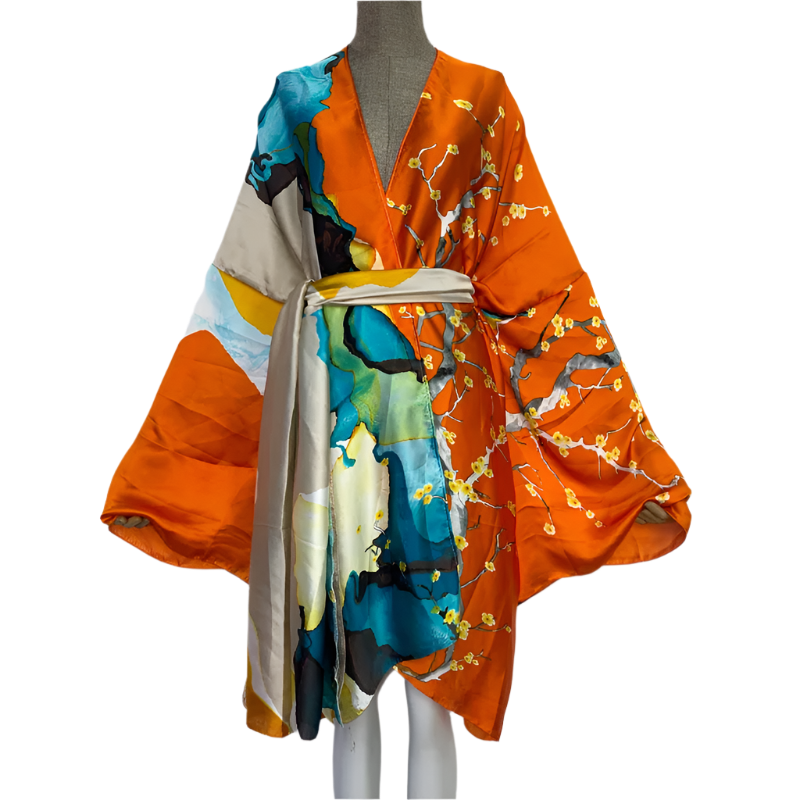 Belted Boho Beach Kimono