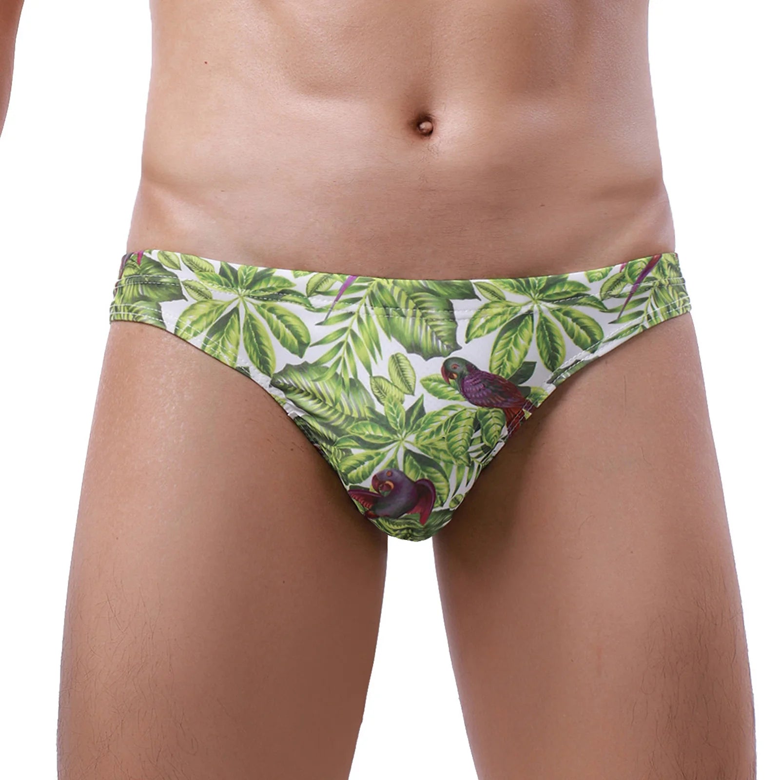 Sexy Men's Swim Briefs Quick Dry Swimsuit Trunks