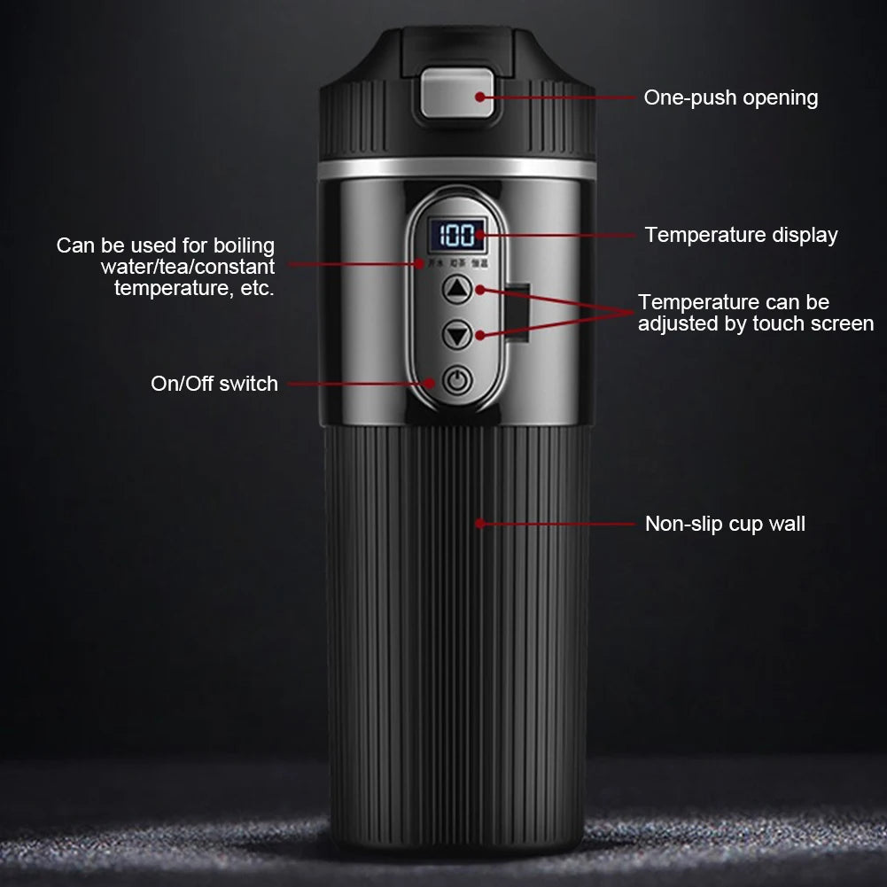 Car Heating Thermos Cup