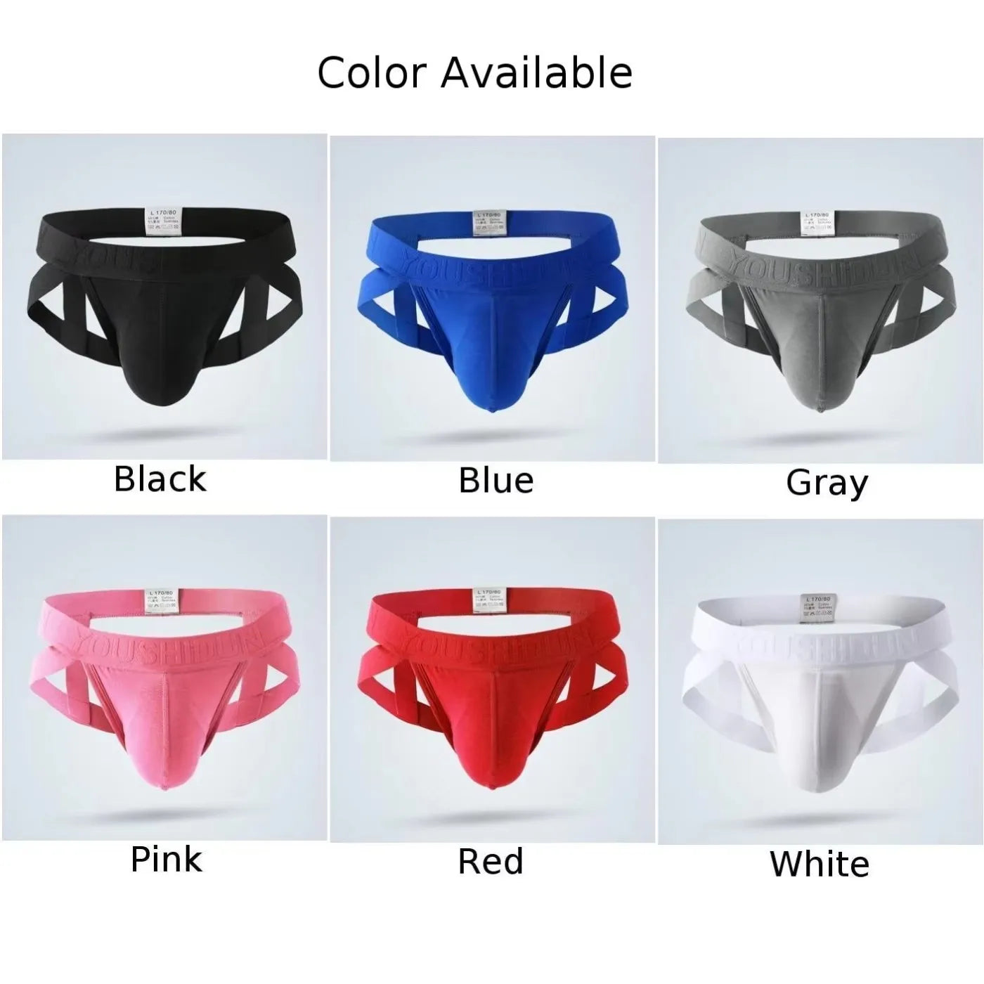 Sexy Men's Low-Rise Pouch Thong
