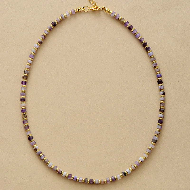 Handmade Turquoise Beaded Choker