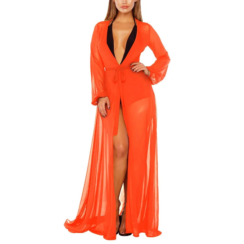 Chiffon Cover-Up Kimono