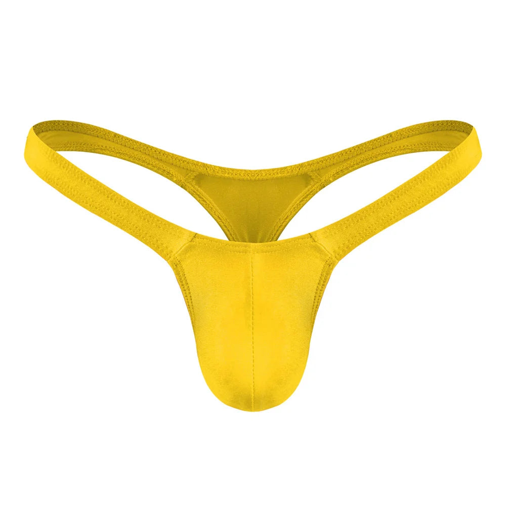 Men's Swimwear T-back Thong Briefs