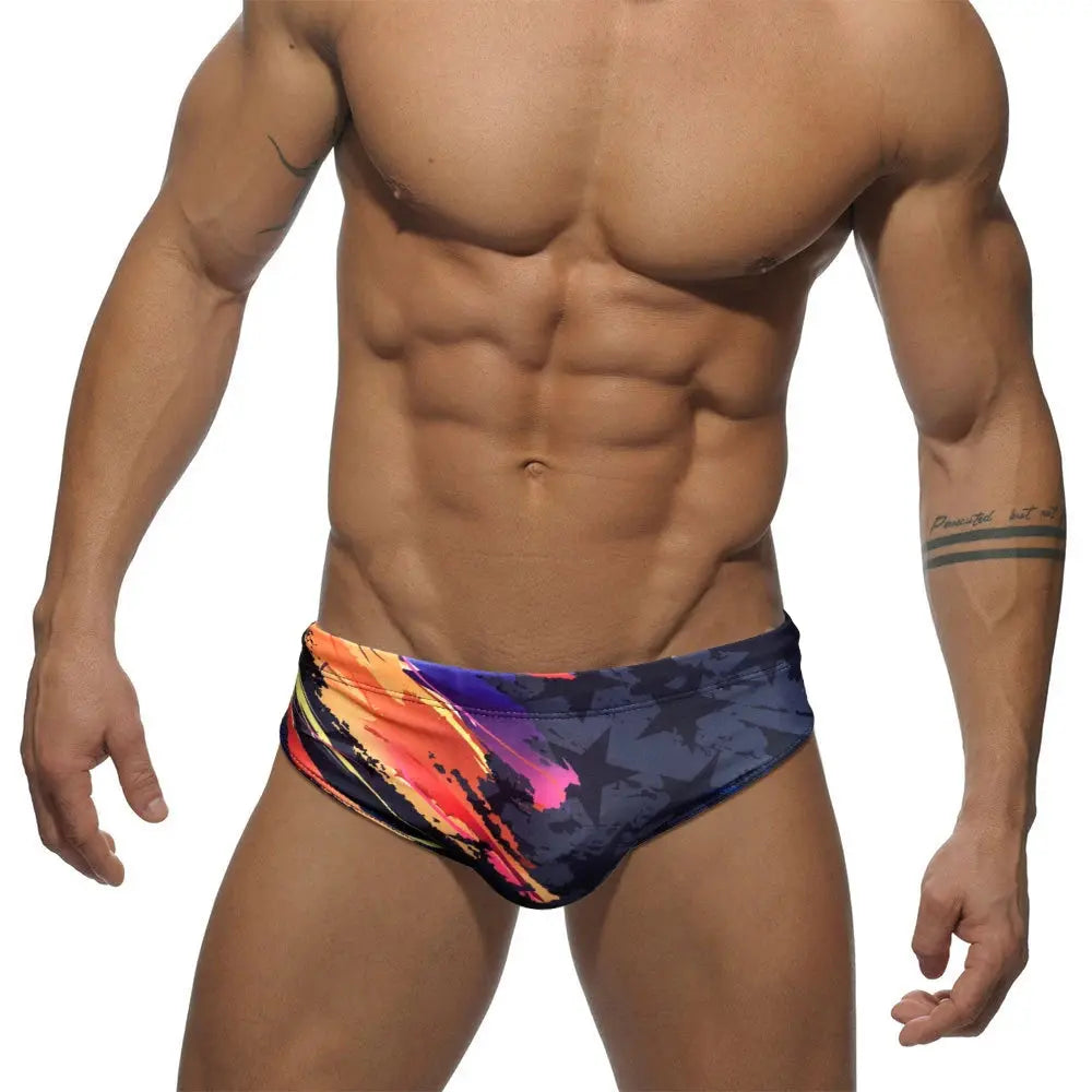 Low Waist Push-Up Swim Briefs
