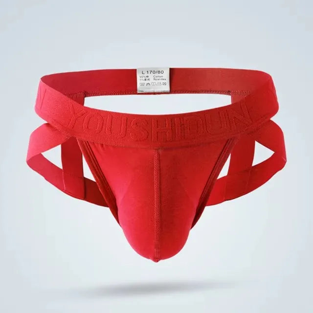 Sexy Men's Low-Rise Pouch Thong