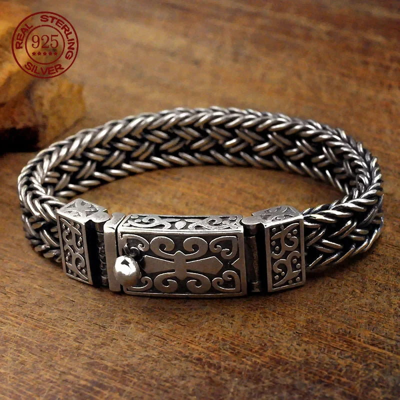 925 Sterling Grape Charm Bracelet