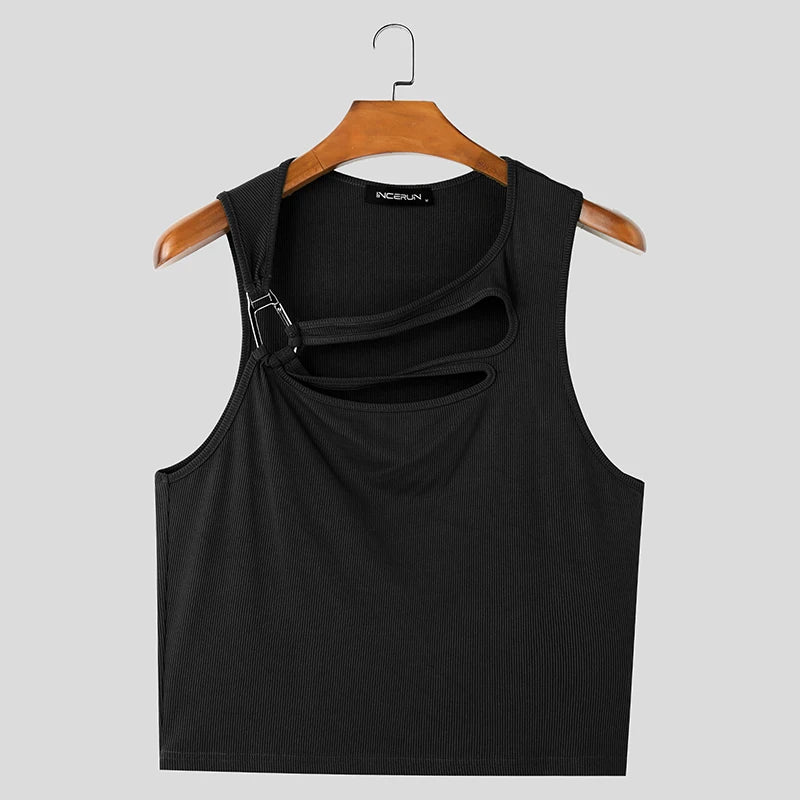Men's Solid Color Tank Tops