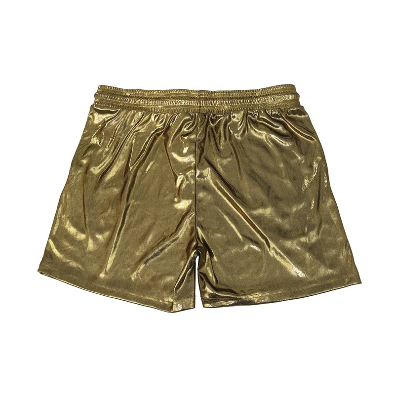 Sparkling Drawstring Men's Beach Shorts