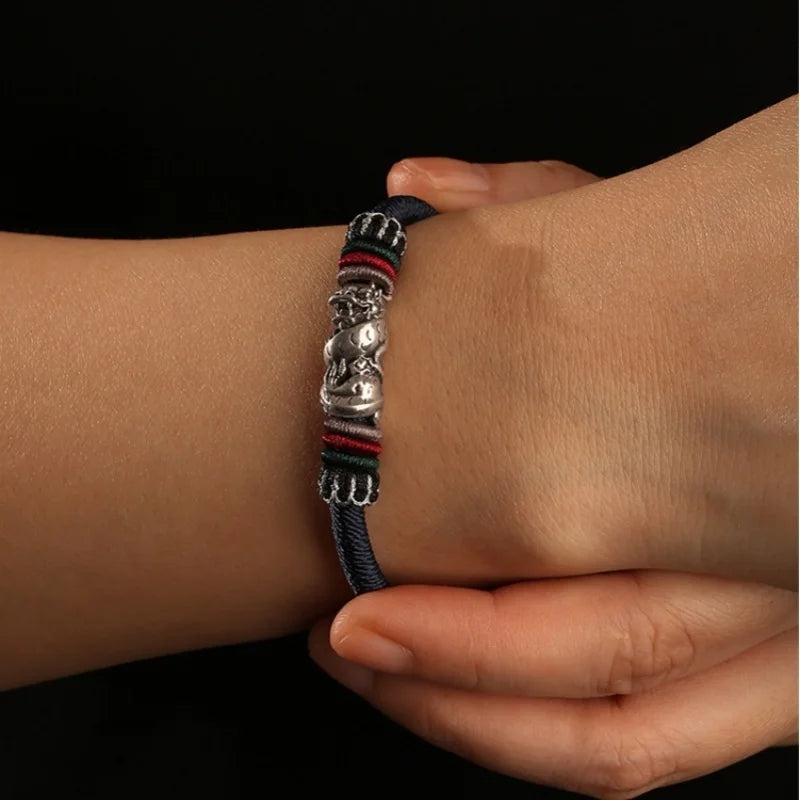 Handmade 925 Sterling Dragon Bracelet
