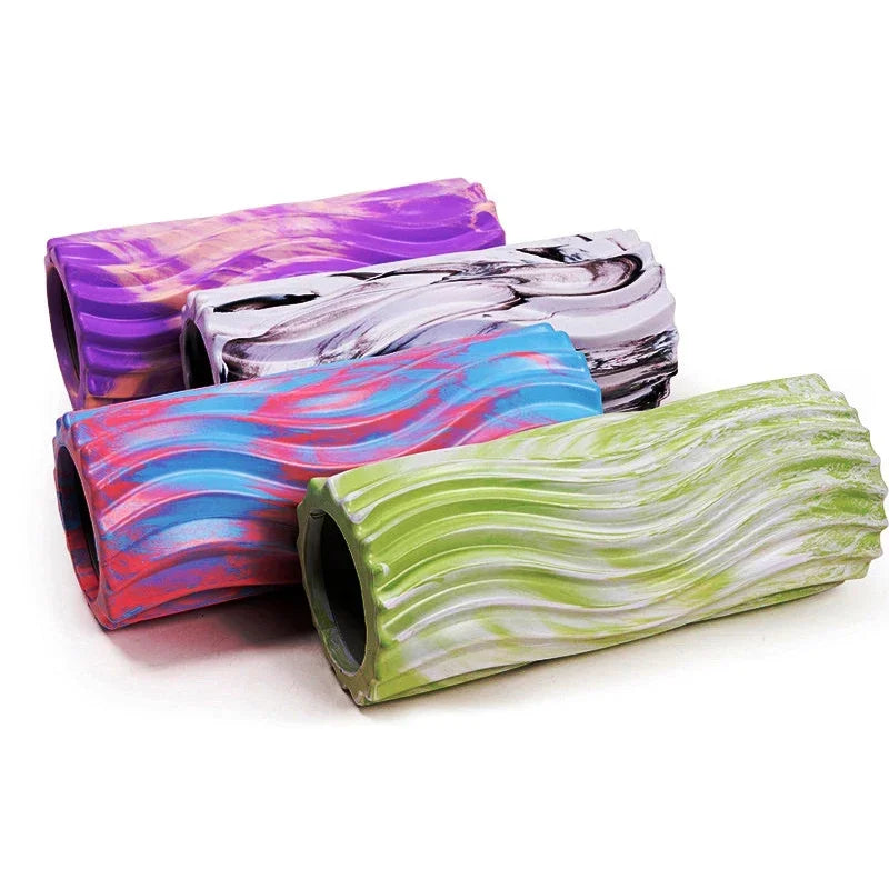 Iridescent Wave Foam Roller