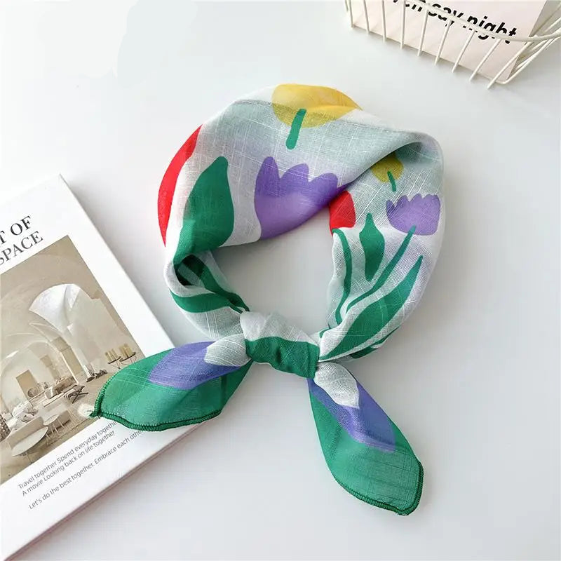 Pastoral Lace Head Wrap