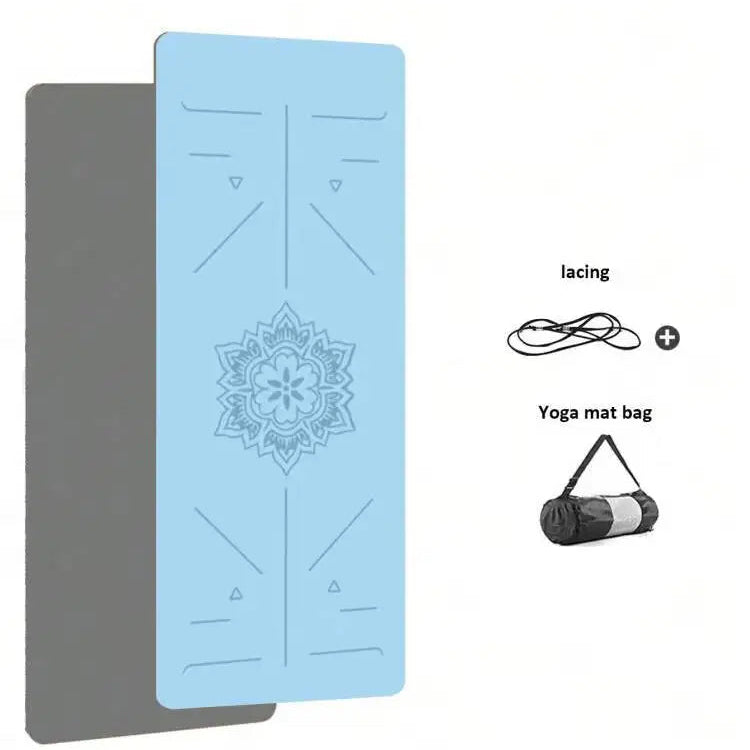 TPEgoyamat Non-slip Pilates Mat 180cm X 57cm Thick