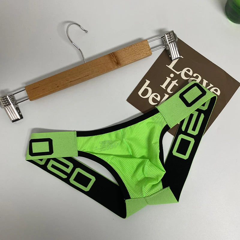 ORLVS Men's Quick-Dry Mesh Thong