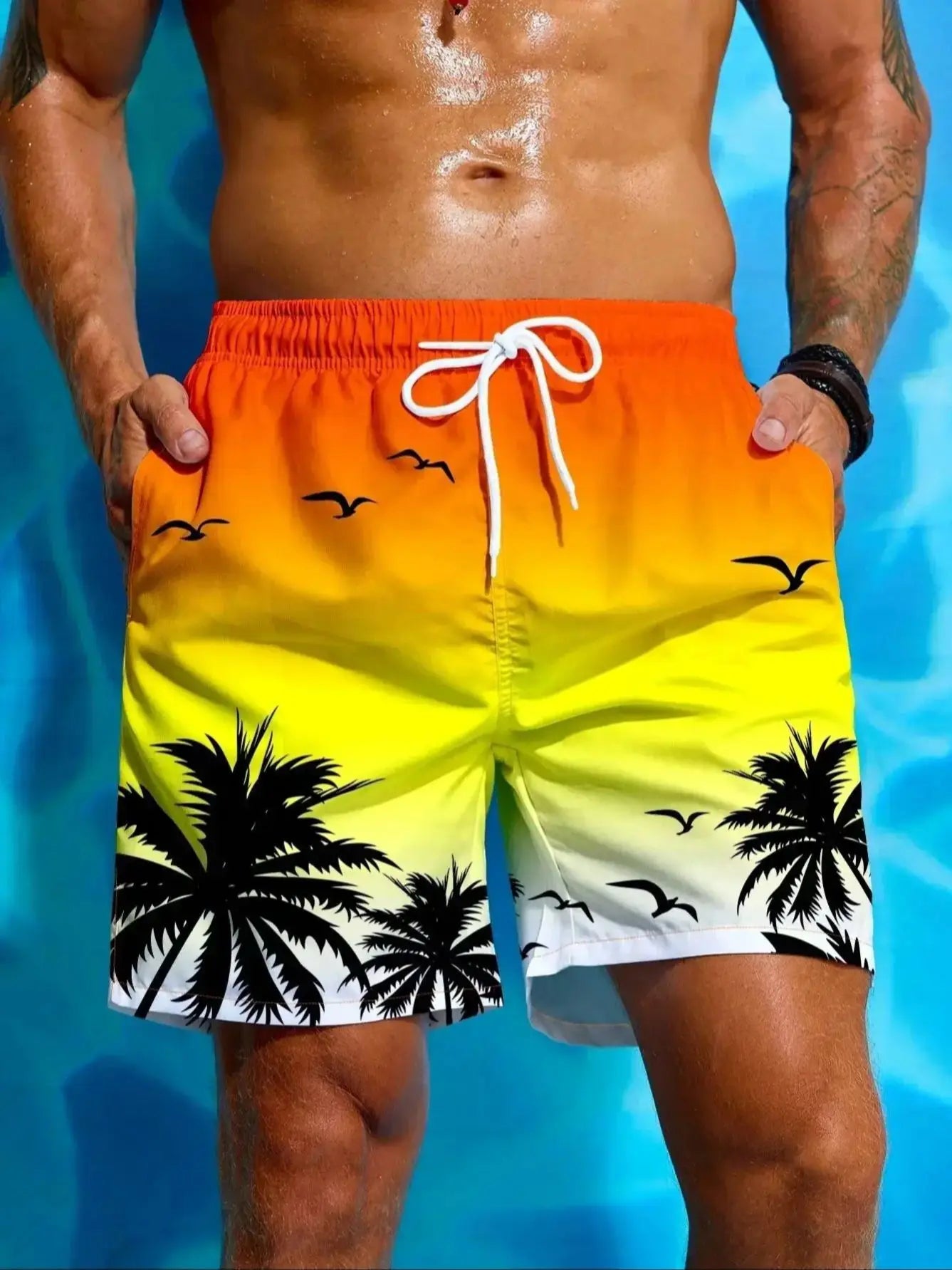 Men's Breathable Quick-Dry Beach Shorts