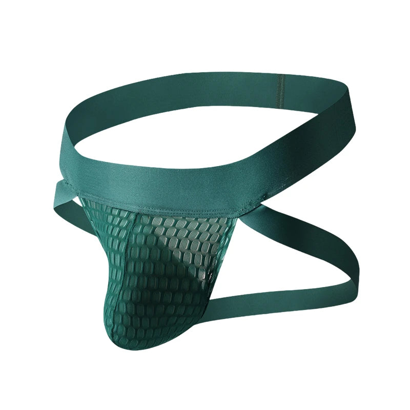 Sexy Men's Lace U-Pouch Thong