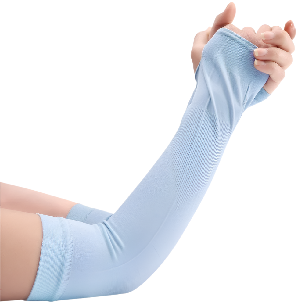 2pcs Ice Silk Arm Sleeves