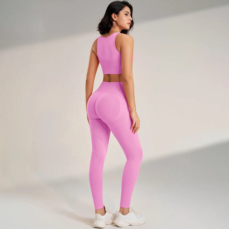 Seamless High Waist Yoga Set