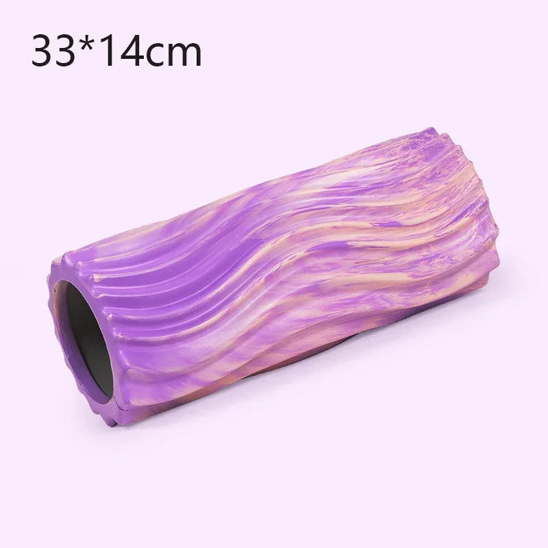 Iridescent Wave Foam Roller