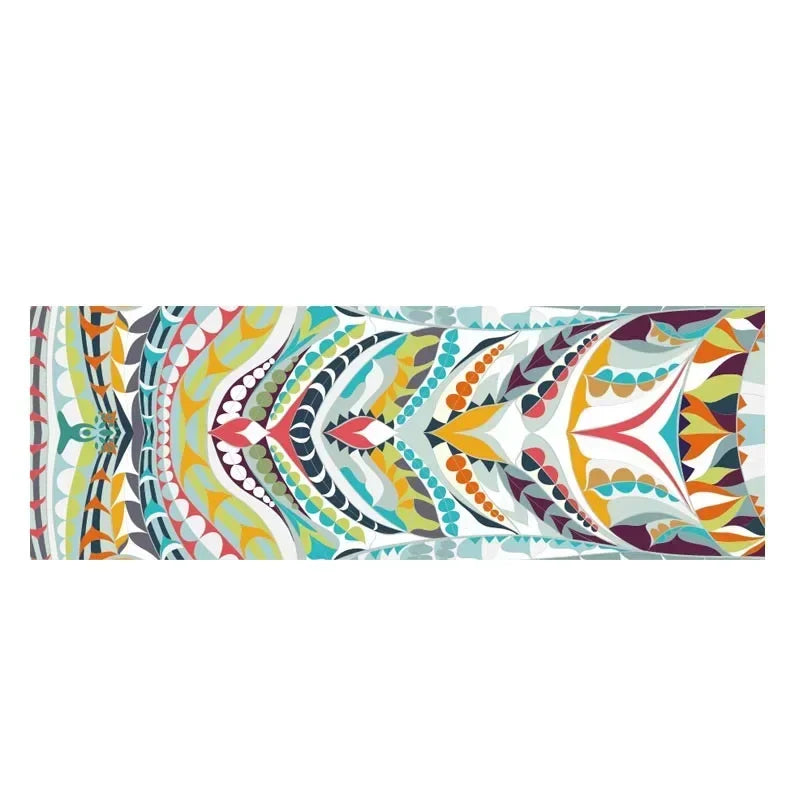 Fleece Yoga Towel Sweat Absorbent Non-Slip Fitness Mat
