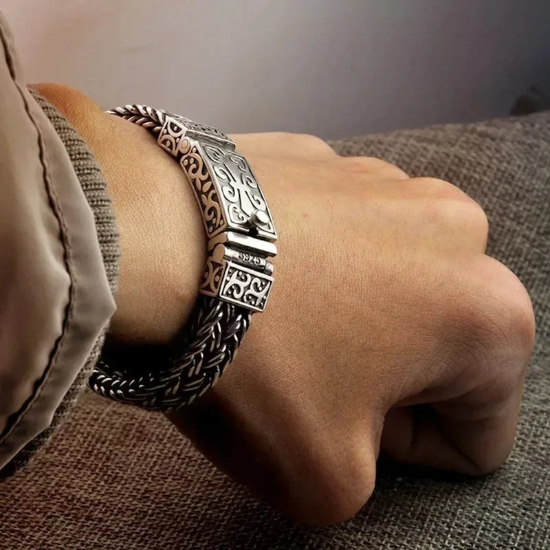 925 Sterling Grape Charm Bracelet