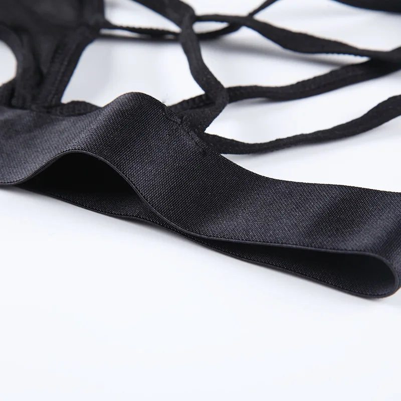 Sexy Men's See-Through Jockstrap Underwear