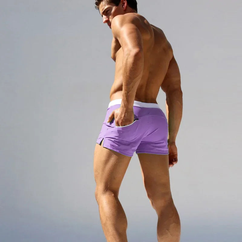 Men's Quick-Dry Plus-Size Swim Shorts