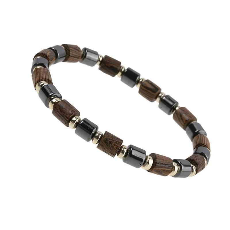 Handmade Black Hematite Bracelet