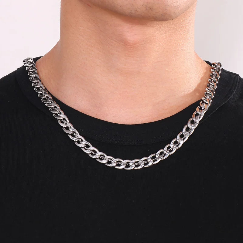 Bold Stainless Cuban Chain