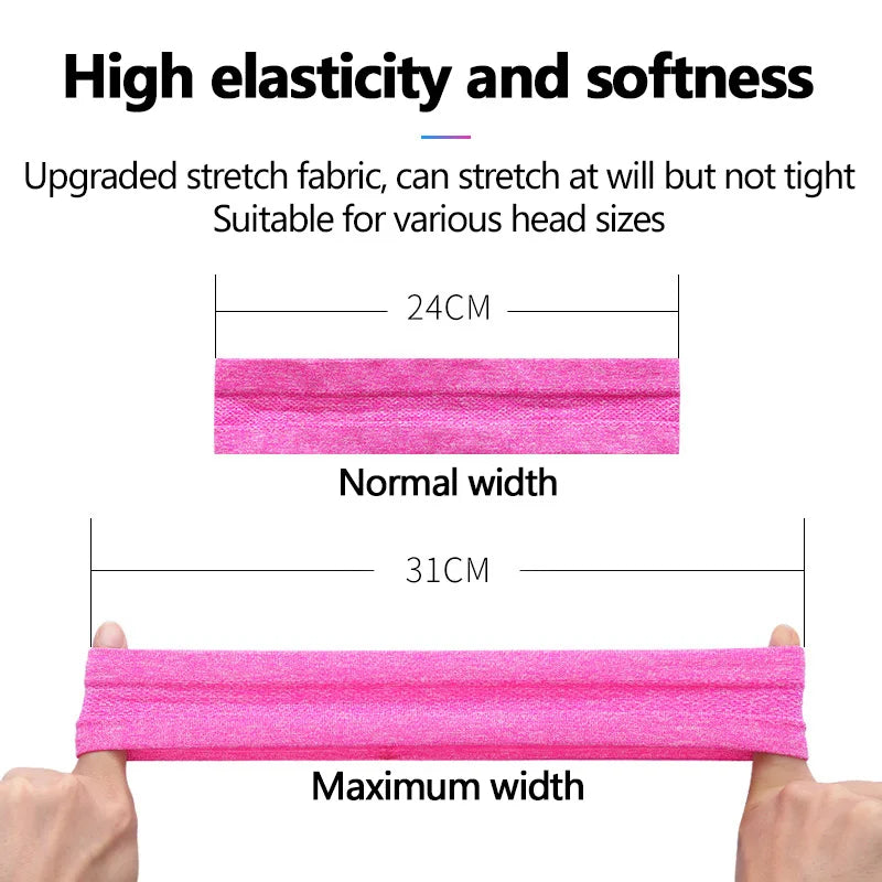 Moisture-Wicking Sports Headband
