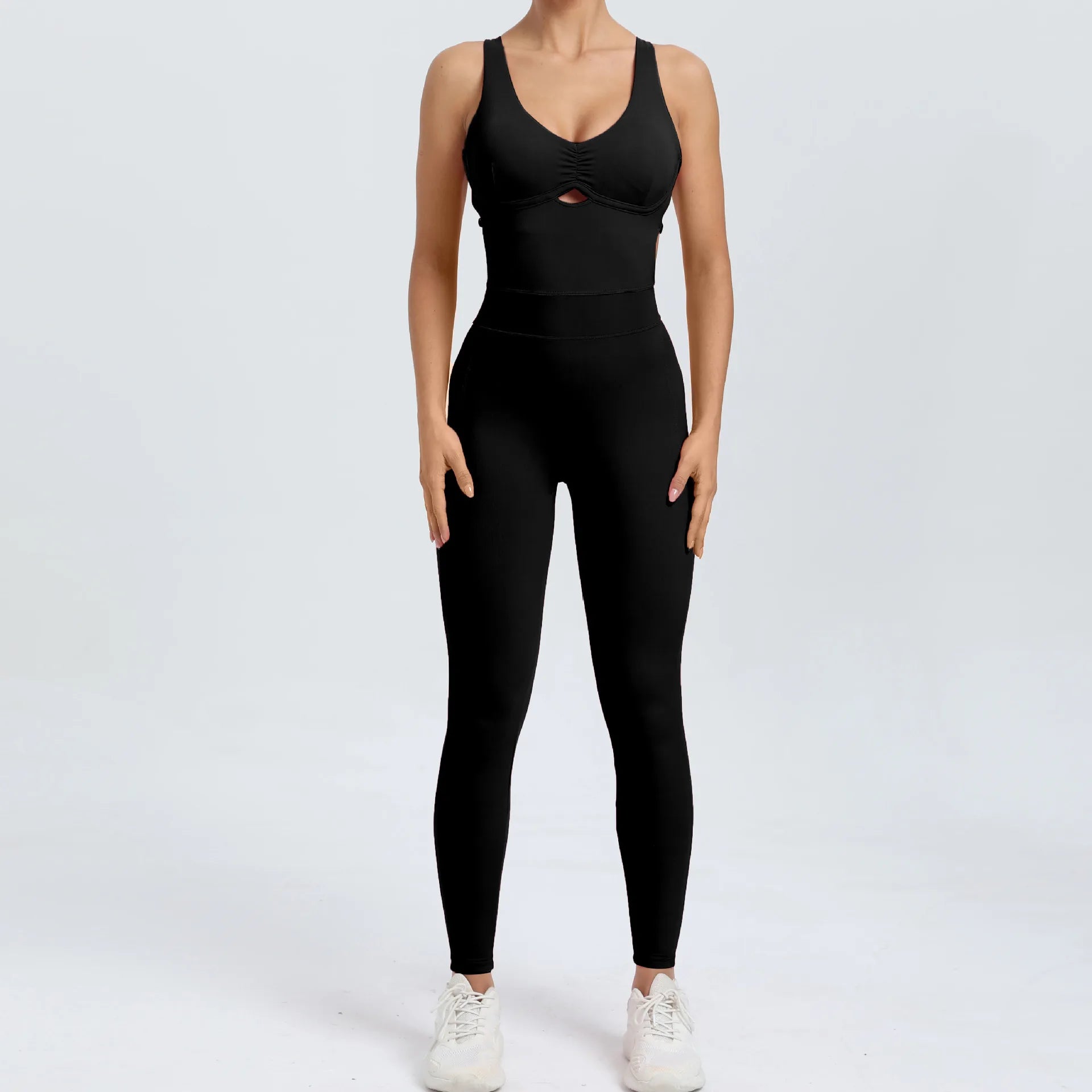 Backless Push Up Jumpsuit