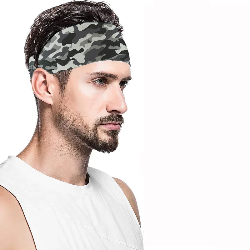 Printed Stretch Sports Headband