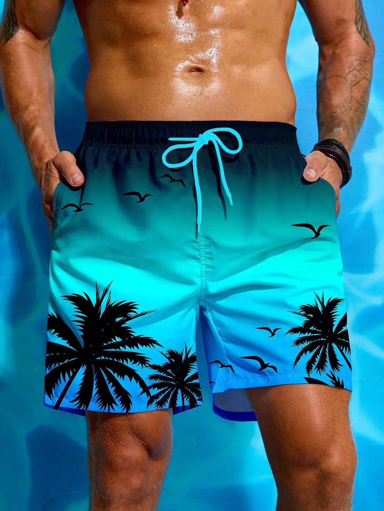 Men's Breathable Quick-Dry Beach Shorts