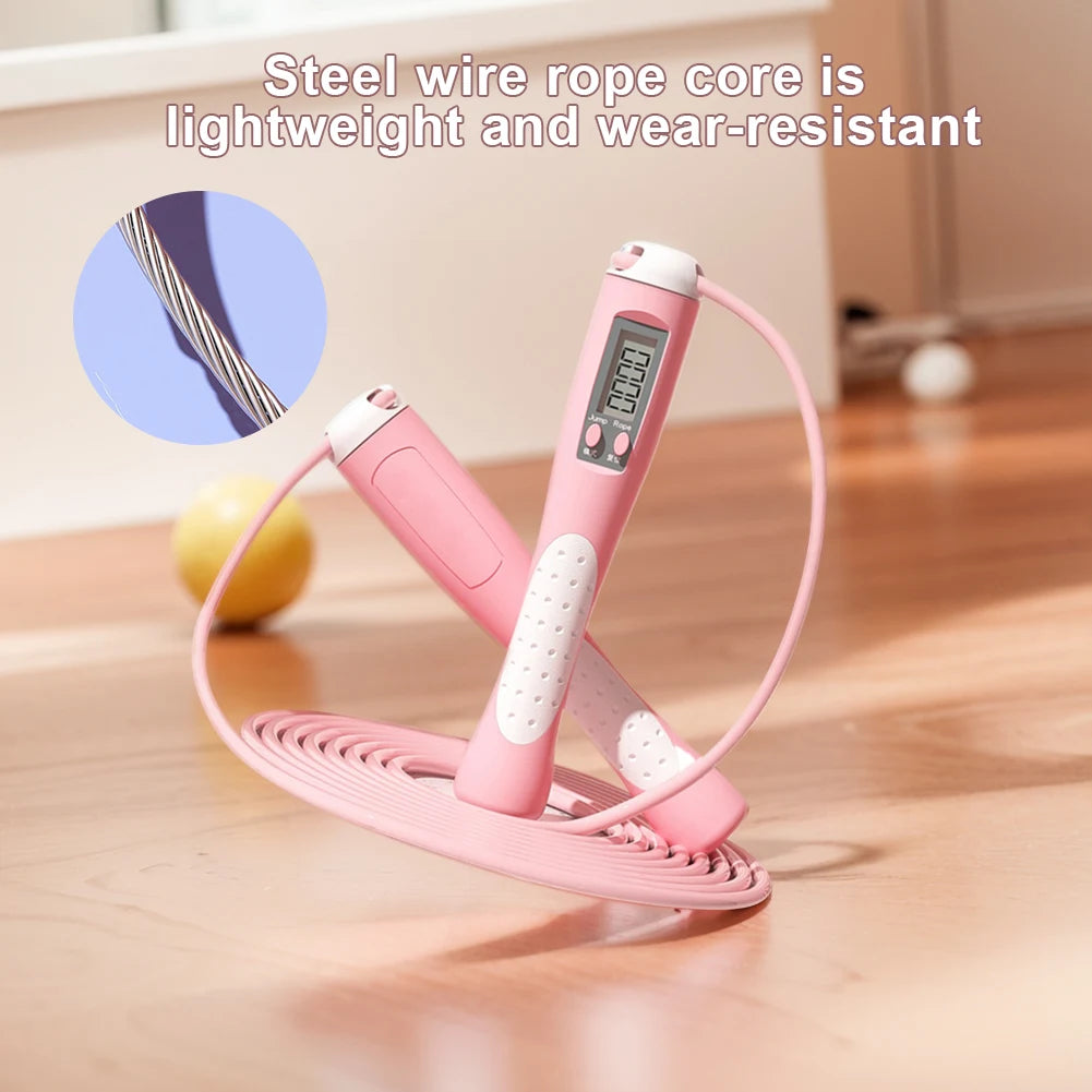 Adjustable Counting Skipping Rope