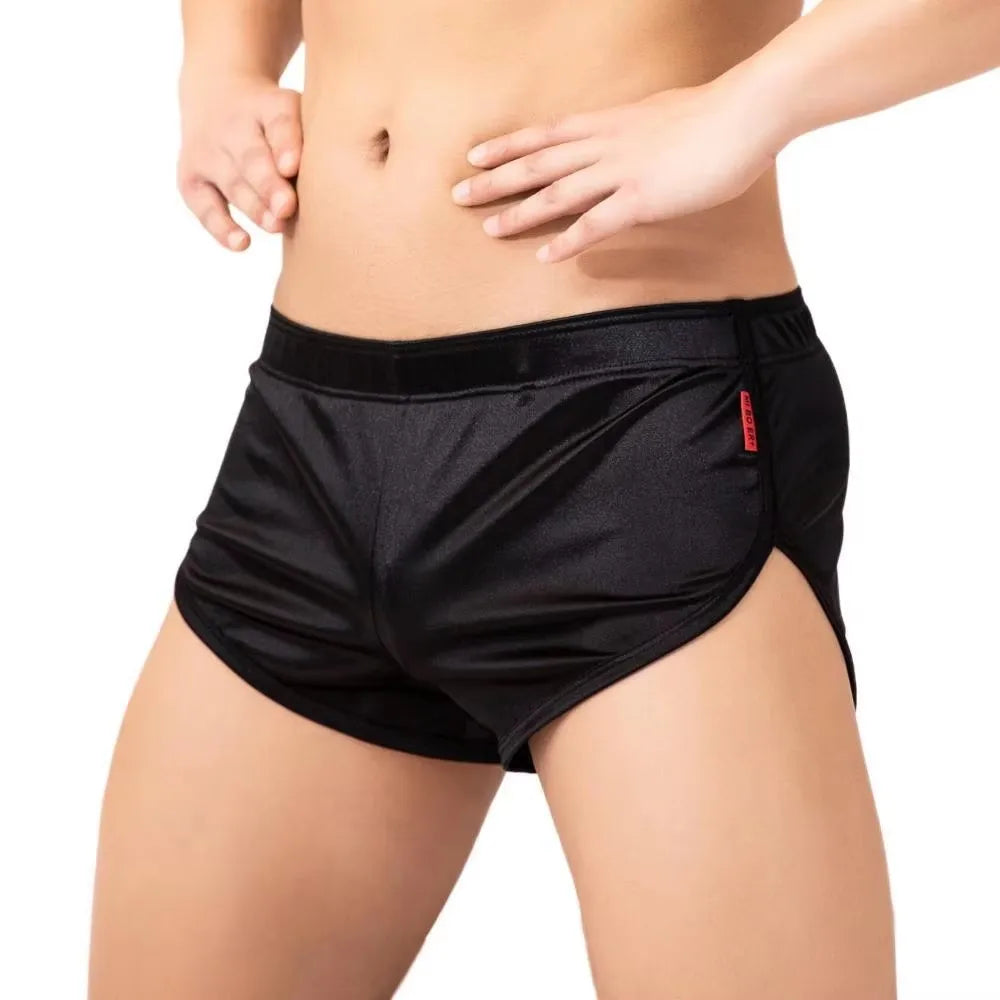 Sexy Smooth Silk Boxers