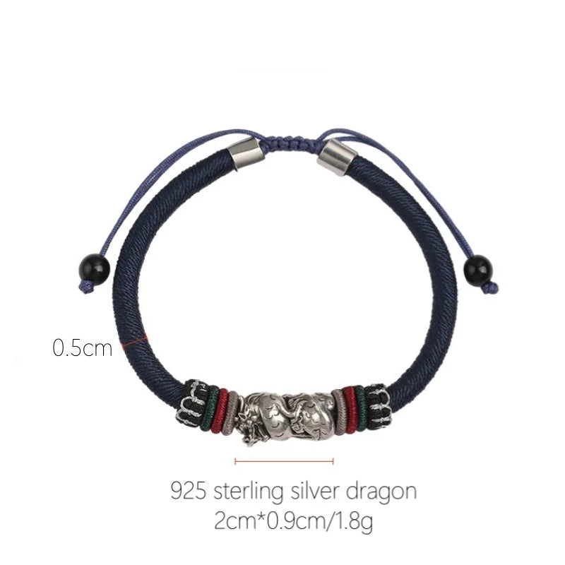Handmade 925 Sterling Dragon Bracelet