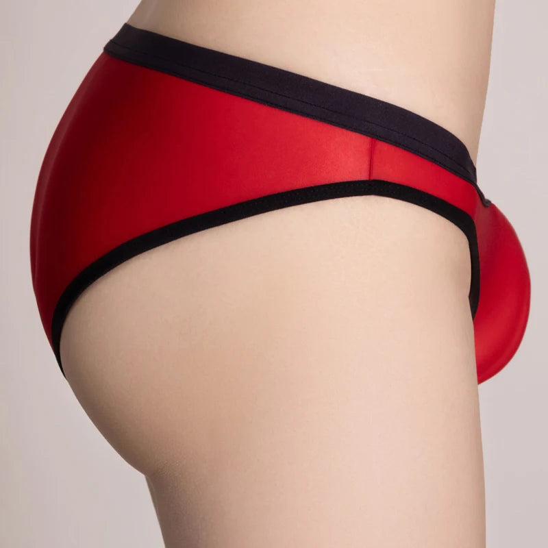 Seamless Ice-Silk Sheer Briefs