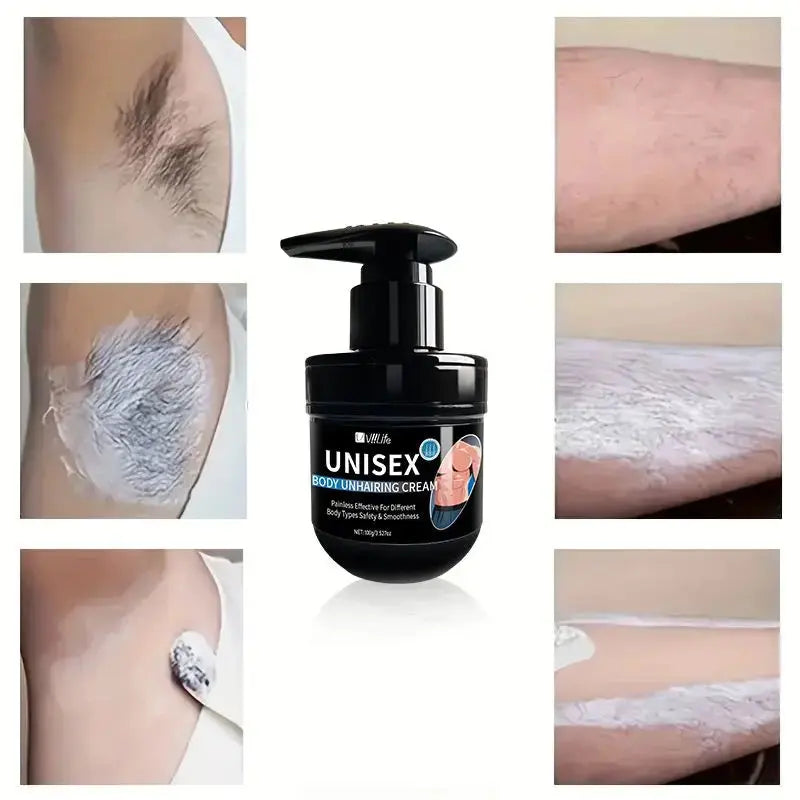 Painless Men's Hair Removal Cream