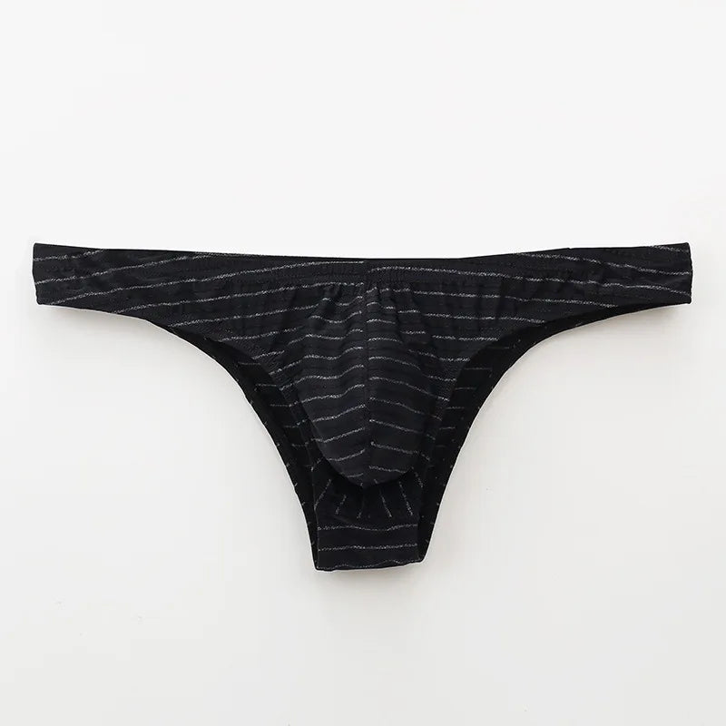 Men's Low Rise Striped Briefs
