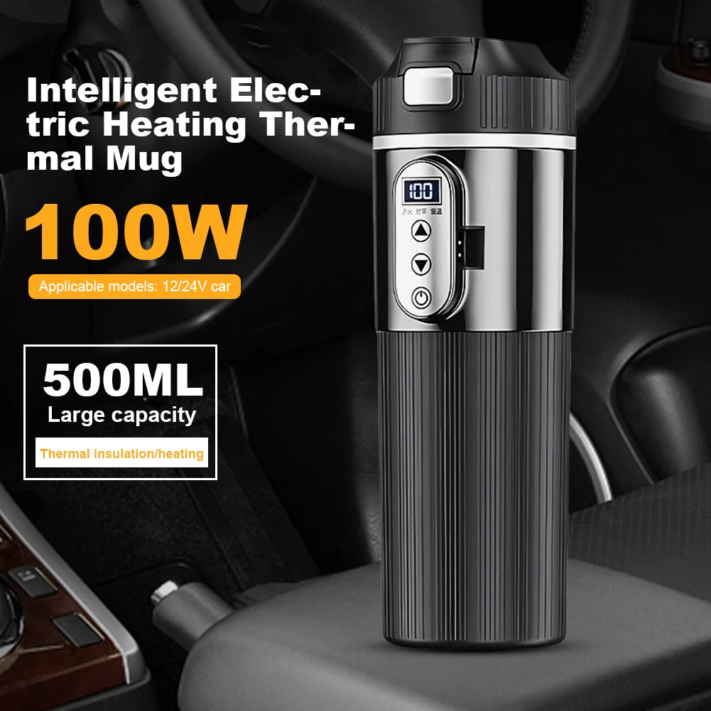 Car Heating Thermos Cup
