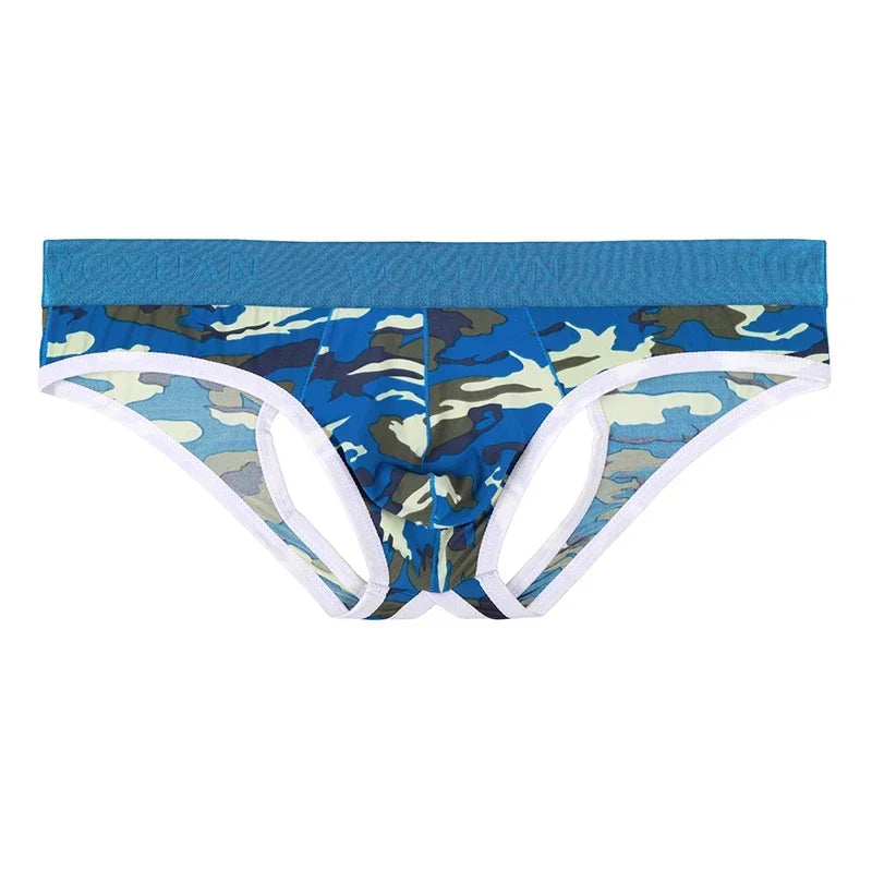 Camouflage U-Pouch Low-Rise Jockstrap