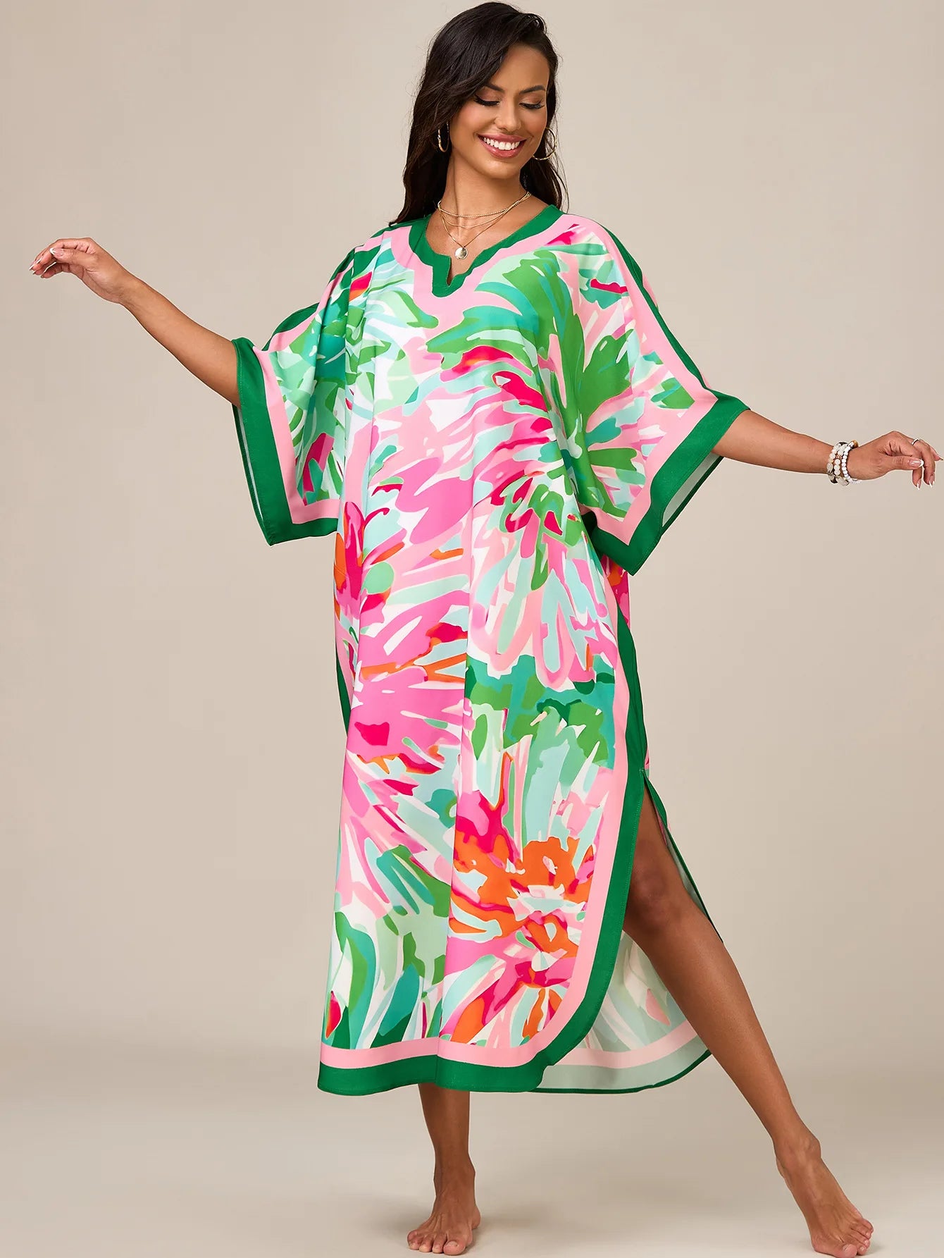 Dashiki Maxi Coverup