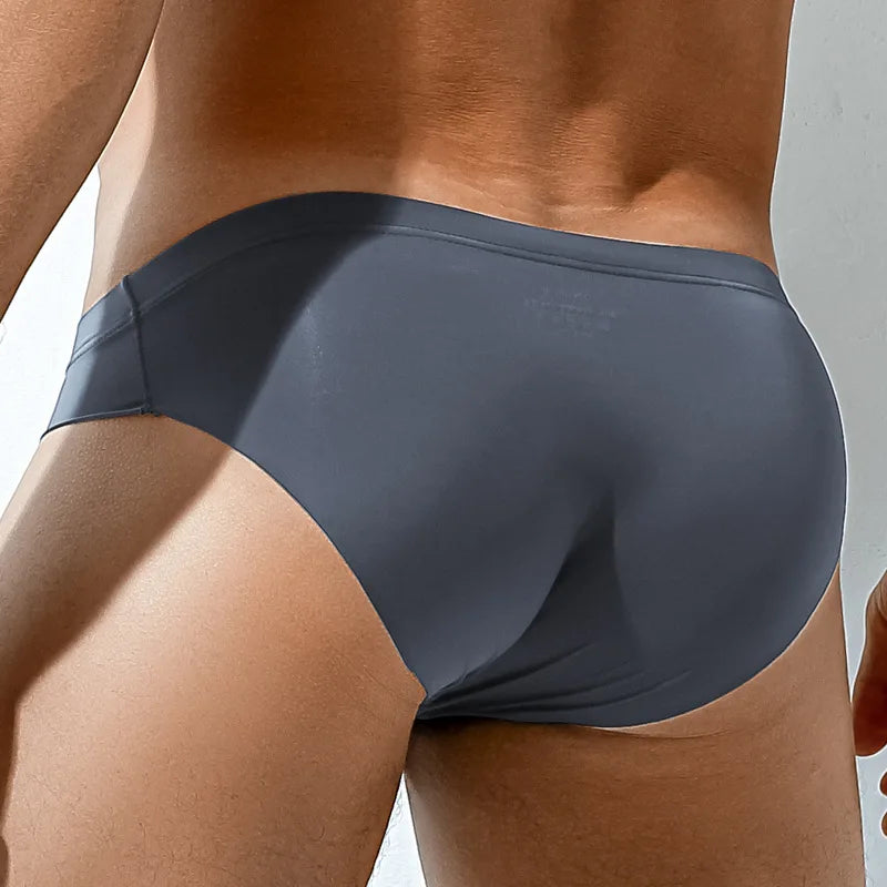 Ice Silk Breathable U-Pouch Briefs