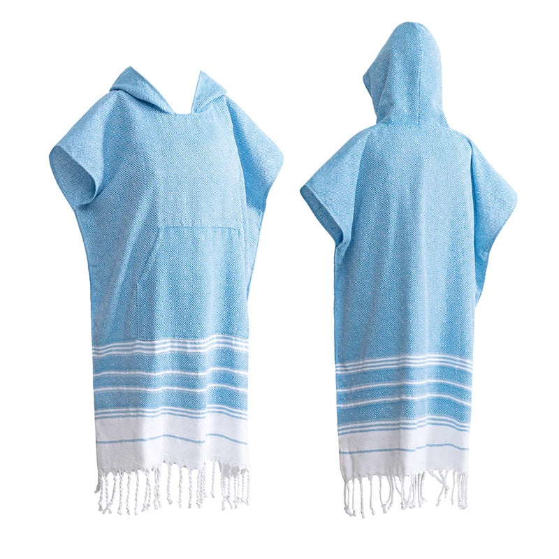 Quick-Dry Cotton Poncho
