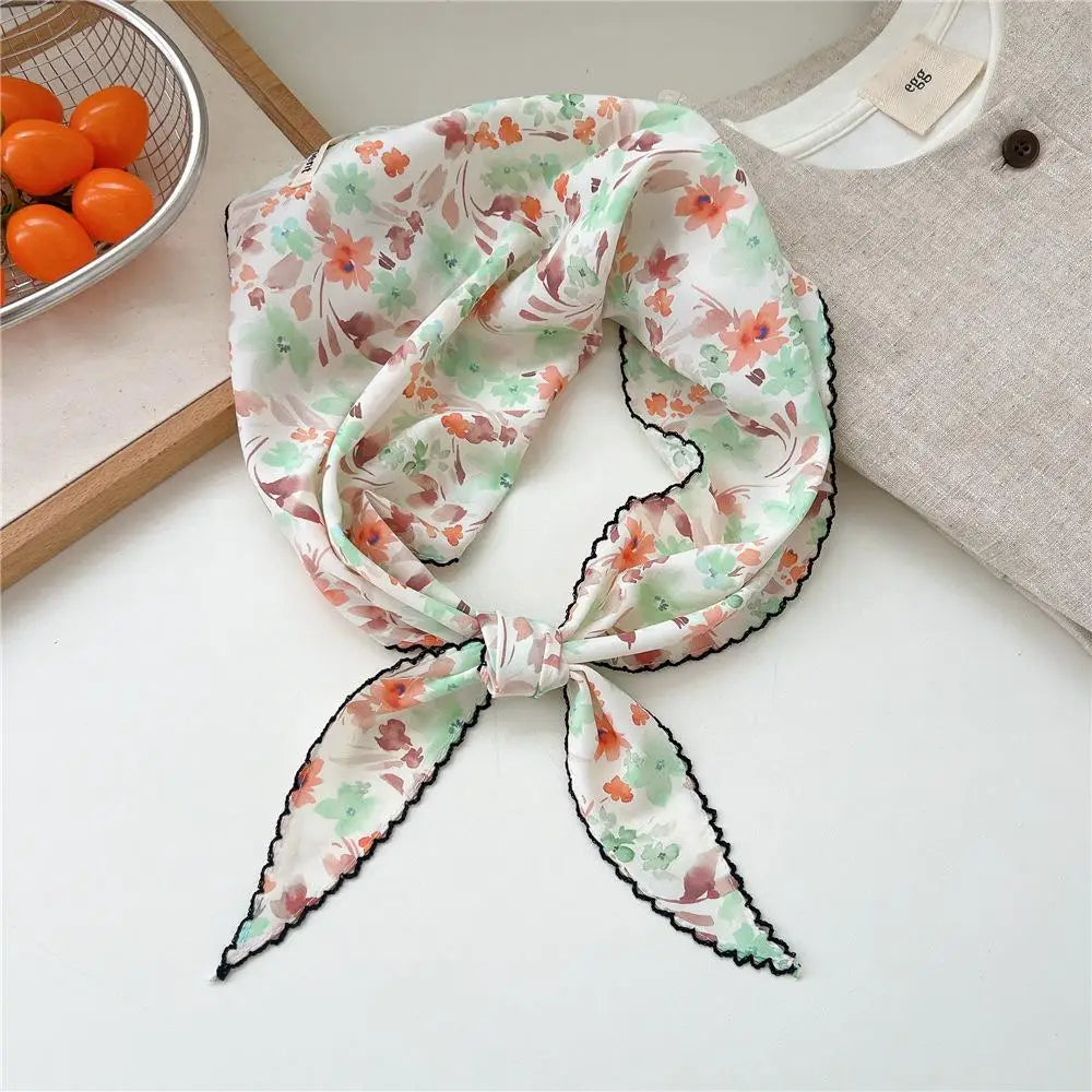 Pastoral Lace Head Wrap